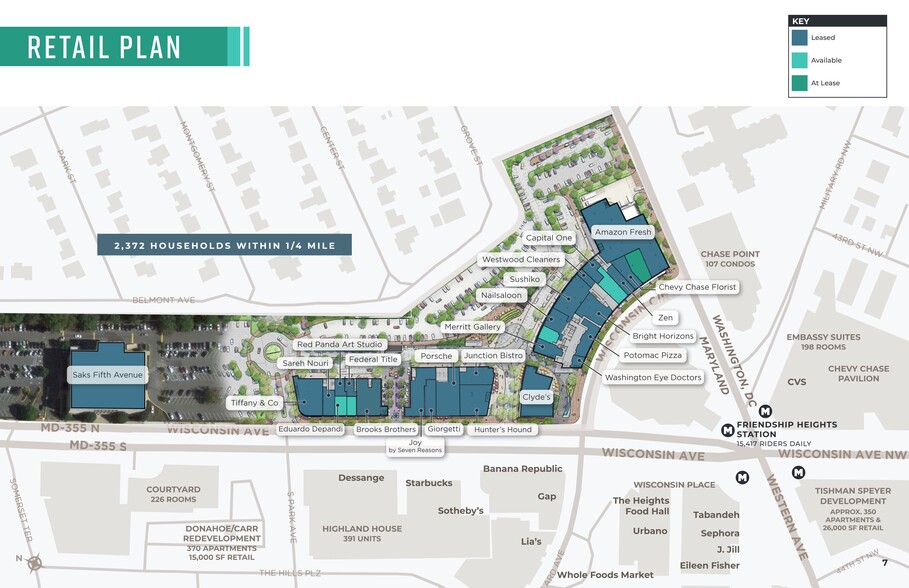 5425-5481 Wisconsin Ave, Chevy Chase, MD for rent - Site Plan - Image 1 of 15