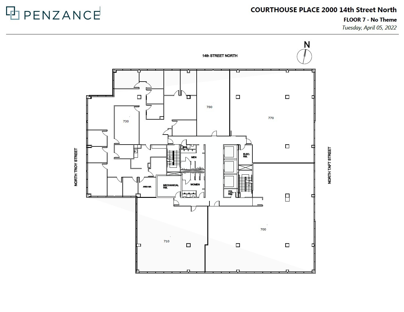 2000 14th St N, Arlington, VA to rent Floor Plan- Image 1 of 1