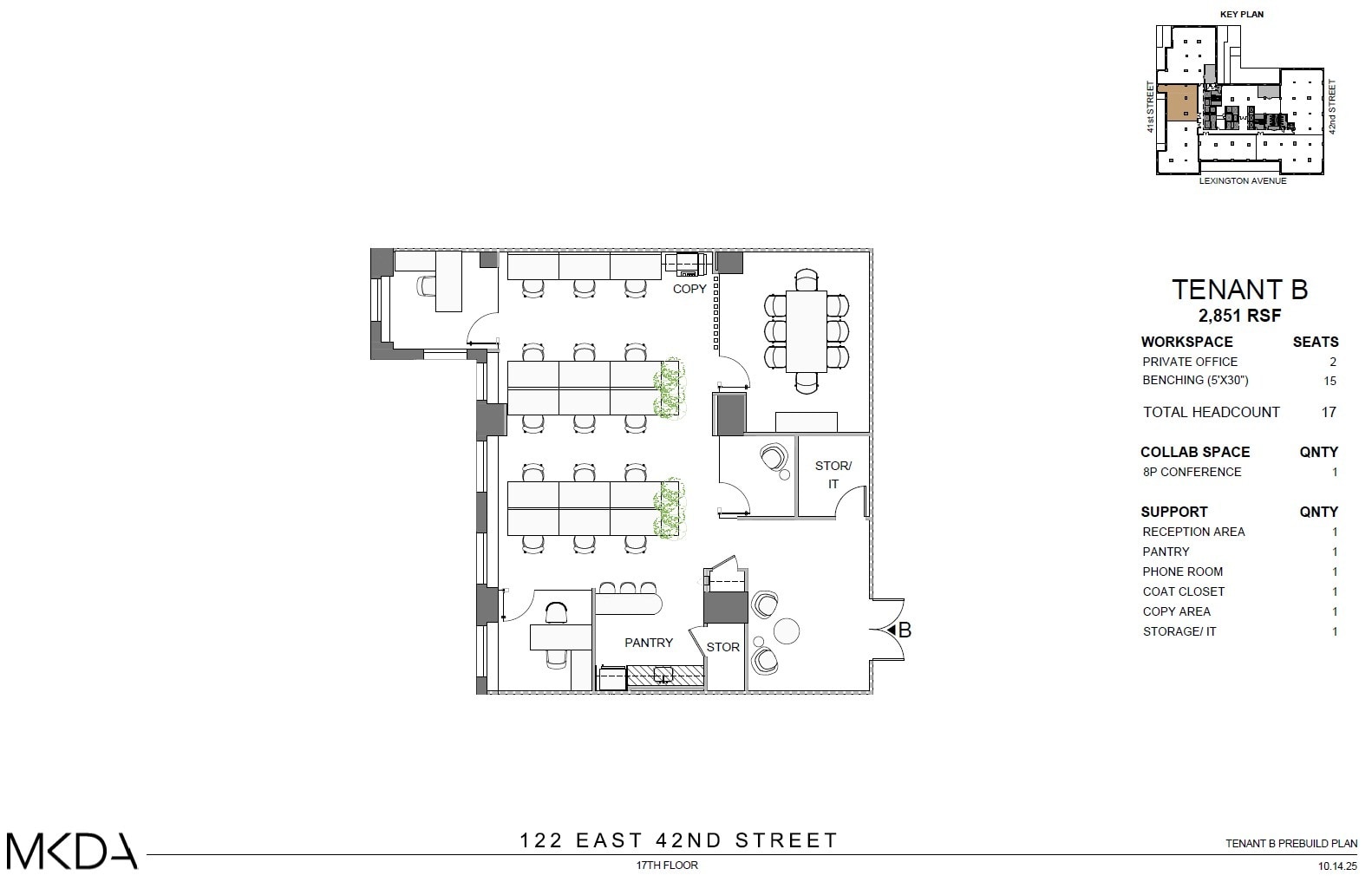 122 E 42nd St, New York, NY to rent Floor Plan- Image 1 of 3