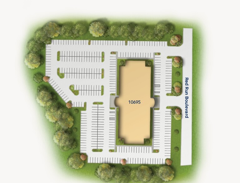 10695 Red Run Blvd, Owings Mills, MD for rent - Site Plan - Image 2 of 5