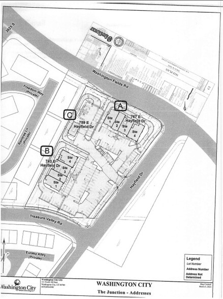 767 E Hayfield Dr, Washington, UT for rent - Site Plan - Image 3 of 5