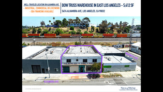 Bow Truss Warehouse in East Los Angeles - Commercial Property