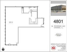 4801 W Peterson Ave, Chicago, IL for rent Floor Plan- Image 1 of 5