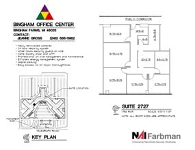30600-30700 - 30800 Telegraph Rd, Bingham Farms, MI to rent Floor Plan- Image 1 of 1