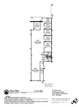 41441-41541 W 11 Mile Rd, Novi, MI for rent Floor Plan- Image 1 of 1