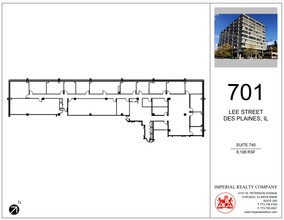 701 Lee St, Des Plaines, IL for rent Floor Plan- Image 1 of 10