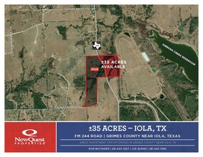 FM 244 Rd & County Road 174, Iola, TX for sale Building Photo- Image 1 of 1