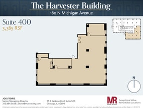 180 N Michigan Ave, Chicago, IL to rent Floor Plan- Image 1 of 10