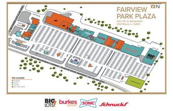 1000 W Broadway, Centralia, IL for rent Site Plan- Image 2 of 2