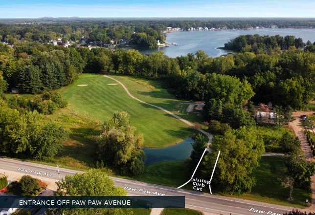 4548 Forest Beach Rd, Watervliet, MI for sale - Aerial - Image 3 of 4