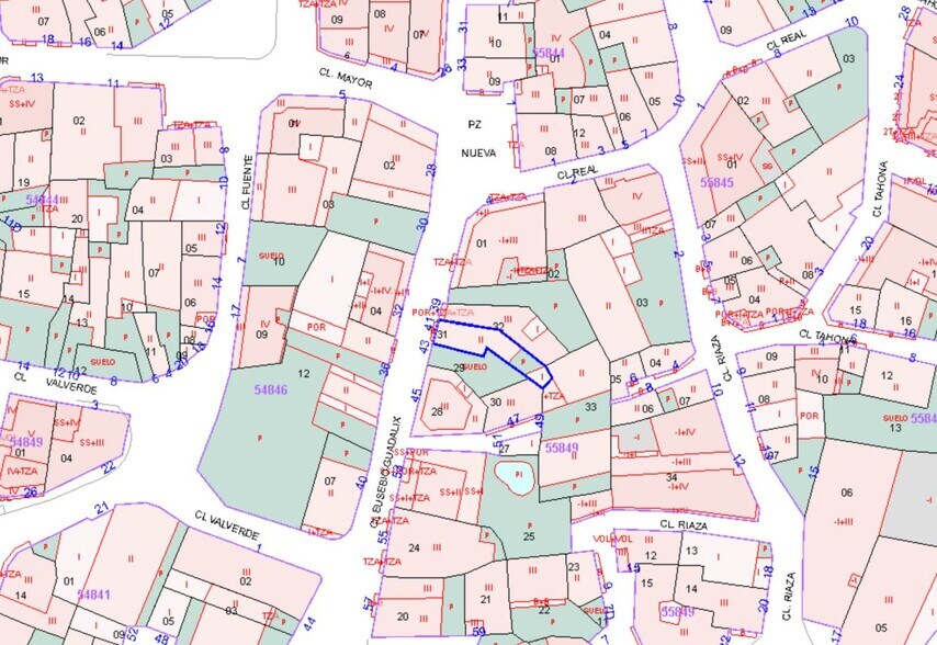 Calle Eusebio Guadalix, 41, Miraflores de la Sierra, Madrid for sale - Plat Map - Image 3 of 4