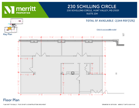 215 Schilling Cir, Hunt Valley, MD for rent Floor Plan- Image 1 of 1