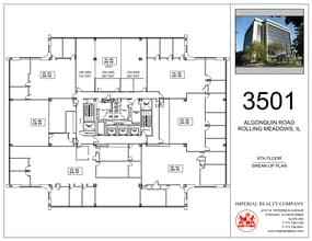3501 Algonquin Rd, Rolling Meadows, IL to rent Site Plan- Image 1 of 1