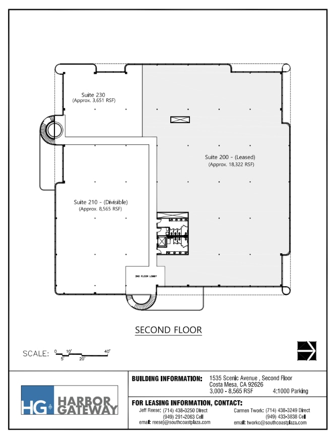 3515 Harbor Blvd, Costa Mesa, CA to rent Floor Plan- Image 1 of 2