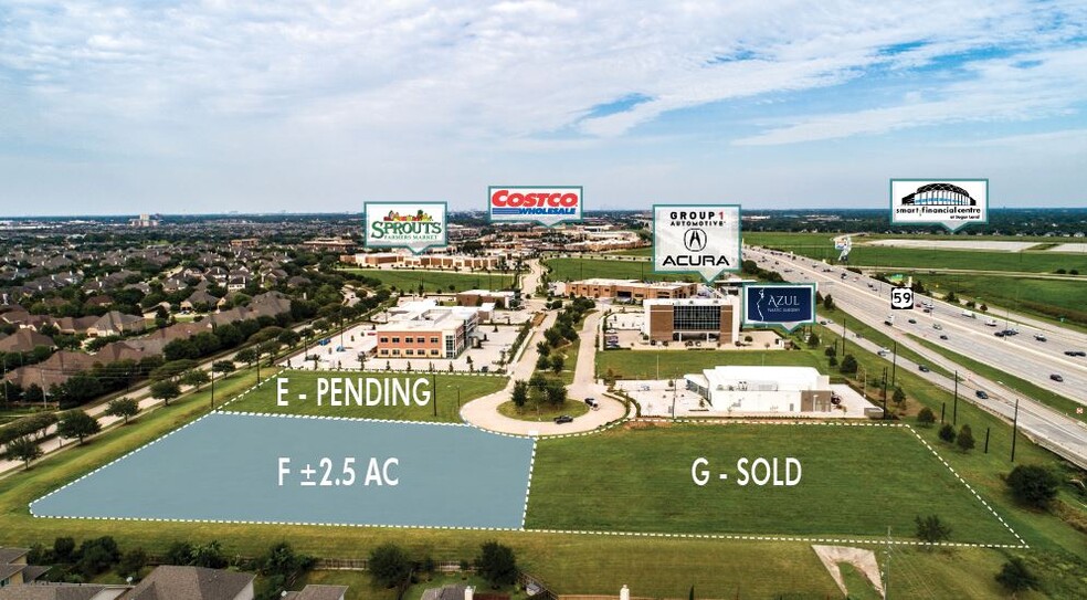 US Highway 59 & University Blvd, Sugar Land, TX for sale - Building Photo - Image 1 of 1