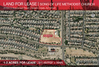 More details for NW Queen Creek & Sossaman Rd, Queen Creek, AZ - Land for Rent