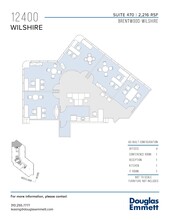 12400 Wilshire Blvd, Los Angeles, CA for rent Floor Plan- Image 1 of 1