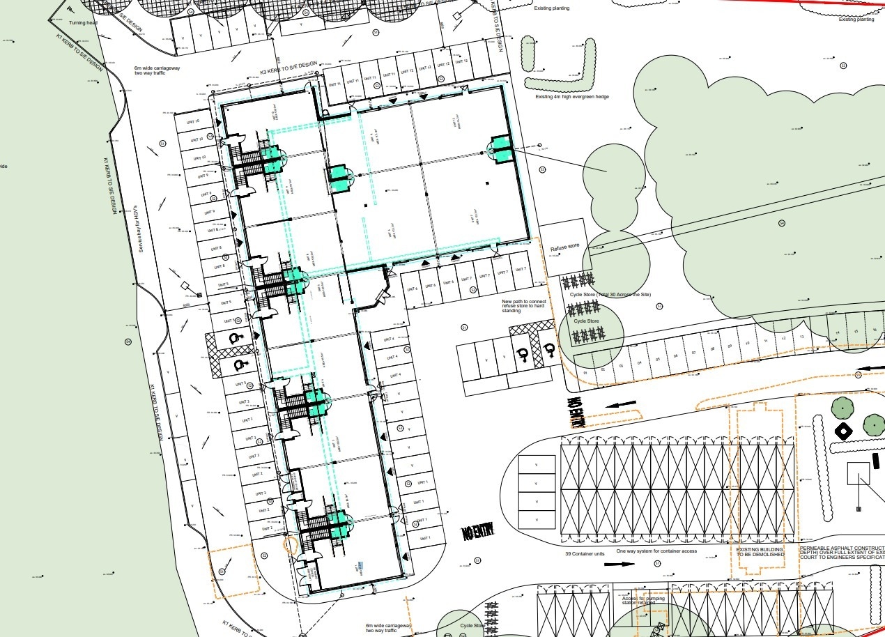 Cheesemans Ln, Chichester to rent Site Plan- Image 1 of 2