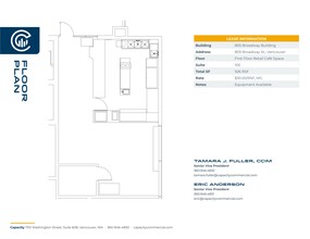 805 Broadway St, Vancouver, WA for rent Site Plan- Image 1 of 1