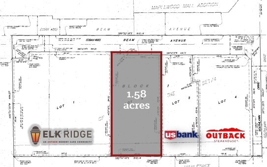 1740 Beam Ave, Maplewood, MN for rent - Site Plan - Image 2 of 2