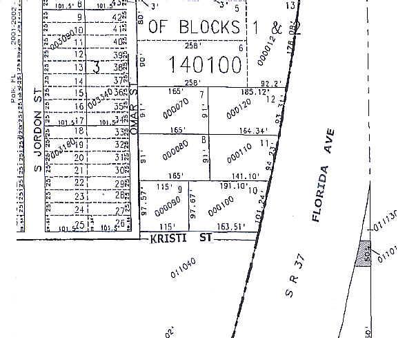 4708 Florida Ave S, Lakeland, FL for sale - Plat Map - Image 2 of 5