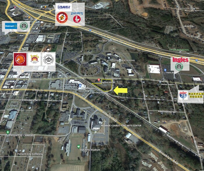 0 Tift College Dr, Forsyth, GA for sale - Building Photo - Image 1 of 5