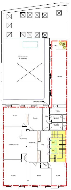 Office in Marseille to rent Floor Plan- Image 1 of 1