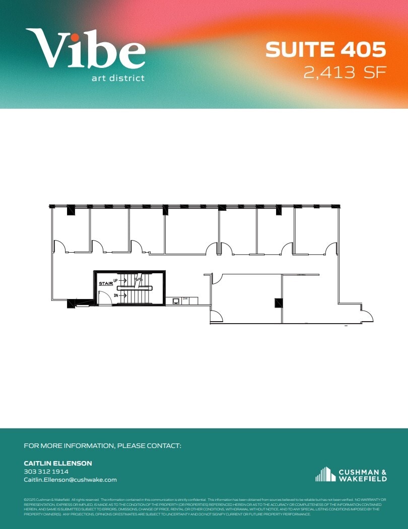 1391 N Speer Blvd, Denver, CO to rent Floor Plan- Image 1 of 1