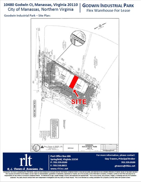 9821-10488 Godwin Ct, Manassas, VA for rent - Plat Map - Image 2 of 7