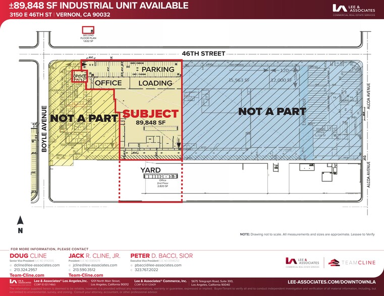 3150 E 46th St, Vernon, CA for rent - Site Plan - Image 2 of 2