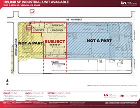 3150 E 46th St, Vernon, CA for rent Site Plan- Image 1 of 1