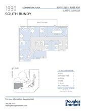 1990 S Bundy Dr, Los Angeles, CA to rent Floor Plan- Image 2 of 12
