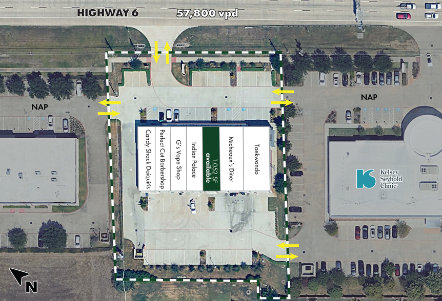 6850 Highway 6, Missouri City, TX for rent - Site Plan - Image 2 of 3