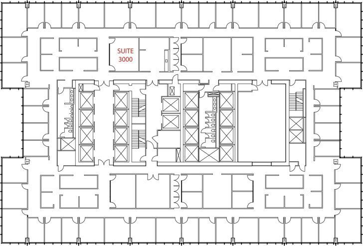 300 N LaSalle St, Chicago, IL for rent Floor Plan- Image 1 of 1