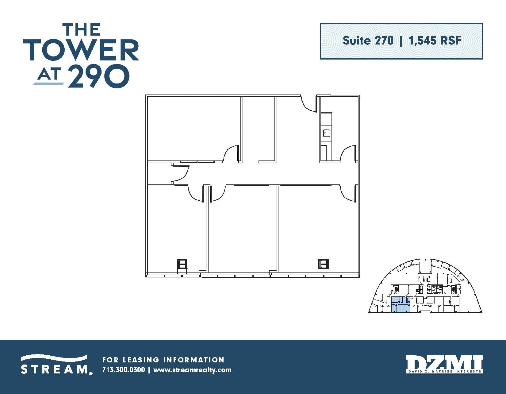 13430 Northwest Fwy, Houston, TX to rent Floor Plan- Image 1 of 1