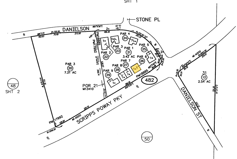 14269 Danielson St, Poway, CA for rent - Plat Map - Image 3 of 3