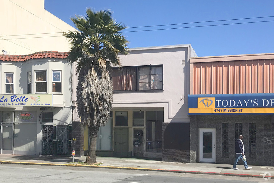 4743-4745 Mission St, San Francisco, CA for sale - Primary Photo - Image 1 of 1