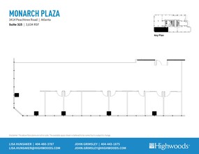 3414 Peachtree Rd NE, Atlanta, GA for rent Floor Plan- Image 1 of 1