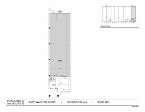 6438-6452 Warren Dr, Norcross, GA for rent Floor Plan- Image 1 of 1