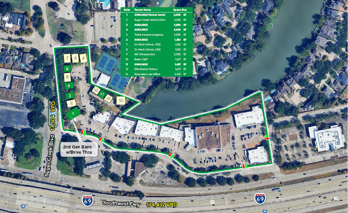 14015 Southwest Fwy, Sugar Land, TX for rent Site Plan- Image 1 of 3