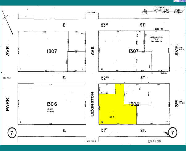 575 Lexington Ave, New York, NY for rent - Plat Map - Image 2 of 22