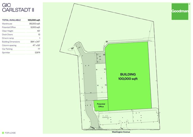 More details for 333 Washington Ave, Carlstadt, NJ - Industrial for Rent