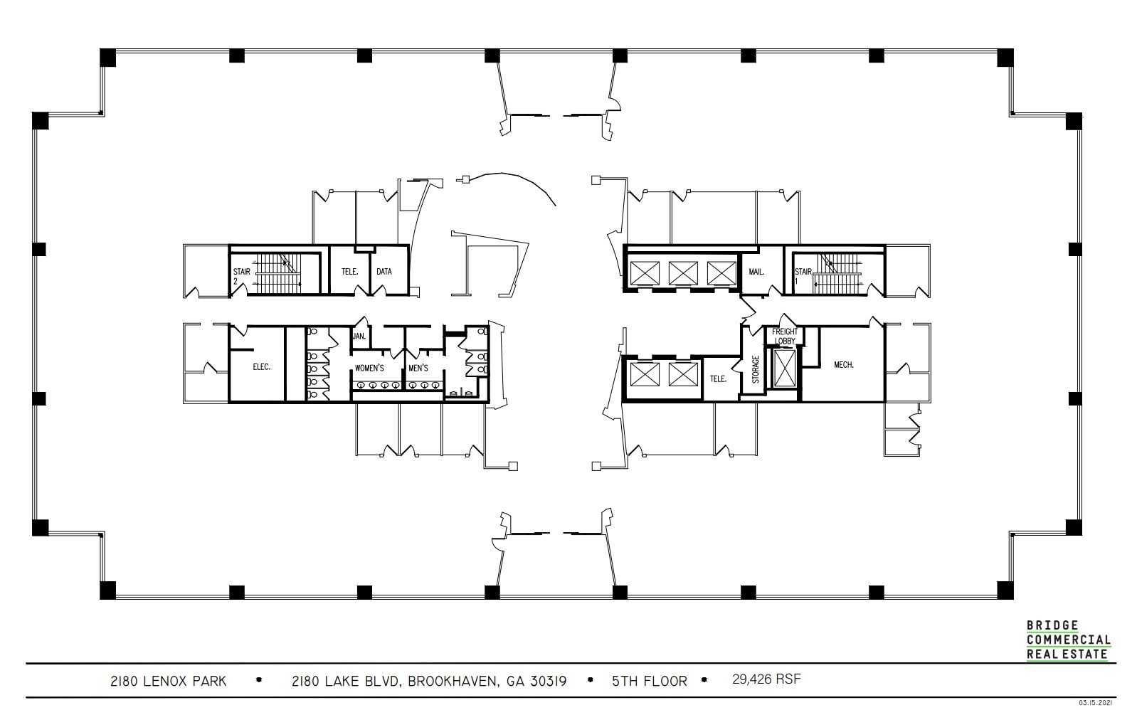 1277 Lenox Park Blvd, Atlanta, GA for rent Floor Plan- Image 1 of 1