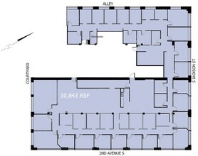 401 2nd Ave S, Seattle, WA for rent Floor Plan- Image 1 of 11