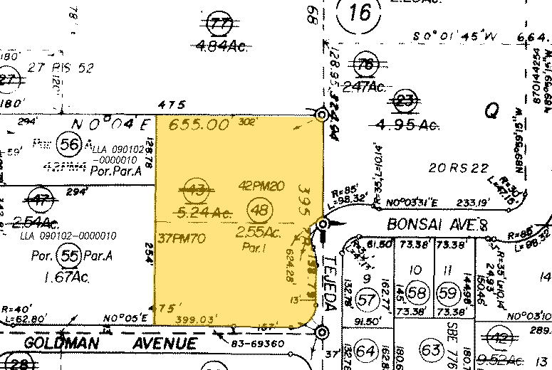 5155 Goldman Ave, Moorpark, CA for rent - Plat Map - Image 2 of 27