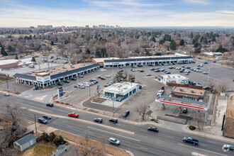 4950-5074 E Hampden Ave, Denver, CO - aerial  map view