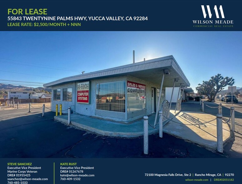 55843 Twentynine Palms Hwy, Yucca Valley, CA for rent - Building Photo - Image 1 of 15