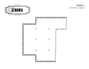 PENN 1, New York, NY for rent Floor Plan- Image 1 of 1