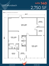 7271 Wurzbach Rd, San Antonio, TX for rent Site Plan- Image 1 of 1