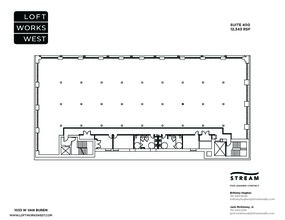 1033 W Van Buren St, Chicago, IL for rent Floor Plan- Image 2 of 12